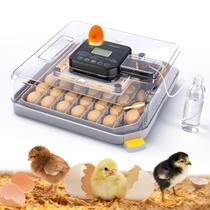 Incubadora de Ovos Cheeglu para 48 Ovos com Viragem Automática e Controle de Umidade Incubadora de Ovos Cheeglu para 48 Ovos com Viragem Automática e Controle de Umidade