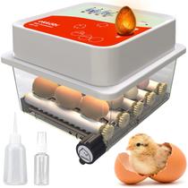 Incubadora de Ovos OKKÖBI OBI-12 para 12 Ovos com Viragem Automática Incubadora de Ovos OKKÖBI OBI-12 para 12 Ovos com Viragem Automática