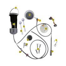 Incubadora Profissional Para Camarões De Salmoura, Kit De Ferramentas Para Eclosão De Artemia,