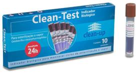 Indicador Biologico CLEAN TEST 24 horas cx c/ 10 unid