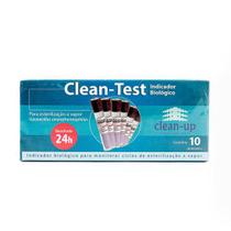 Indicador Biológico Esterilização Autoclave Clean Test C/10 Clean UP