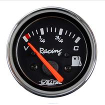 Indicador Combustível V=280-C=40 12V 52mm Preto Racing Indicador Combustível V=280-C=40 12V 52mm Preto Racing