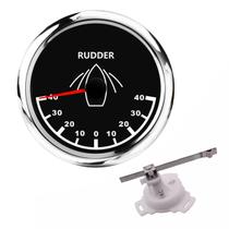 Indicador de Ângulo Sensor do Leme Preto Para Barcos