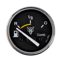 Indicador De Combustível (v=1-c=92) 12v 52mm Preto Indicador De Combustível (v=1-c=92) 12v 52mm Preto