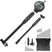 Indicador de discagem digital Bore Gauge Neoteck 0,7-6 cm com 23 bigornas Indicador de discagem digital Bore Gauge Neoteck 0,7-6 cm com 23 bigornas
