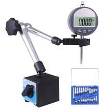 Indicador de discagem digital Qnkaa 0-1/25,4 mm com base magnética