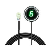 Indicador De Marcha Kawasaki Versys 650 1000 Plug And Play Redondo Display De Nível 1-6 2012-2017