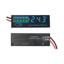 Indicador De Nível De Bateria 12V 24V 36V 48V DC7 Medidor De Voltagem Para Teste De Carga De Ácido