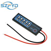 Indicador De Nível De Bateria DC5V-30V 2-8S Testador De Capacidade De Fosfato De Ferro De Lítio