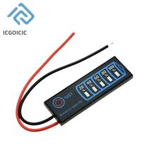 Indicador De Nível De Bateria DC5V-30V Para Baterias De Lítio Ternárias, LiFePO4 E Chumbo-Ácido 2-8S Indicador De Nível De Bateria DC5V-30V Para Baterias De Lítio Ternárias, LiFePO4 E Chumbo-Ácido 2-8S