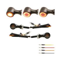 Indicador De Sinal De Direção LED Dinâmico 3 Em 1 Para Motocicleta Com Luz De Freio De Condução 2