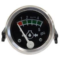 Indicador Pressao Oleo 52Mm Compativel MF Colheitadeira D4Edd Hi150F Hi150J Rosca M10X1 0 Escala 0 A 5Kg Referencia 3099400 M91/92 8M7892 7F6429 2Y513