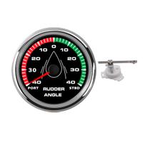 Indicador Sensor de Ângulo do Leme Cromado Para Barcos