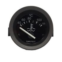 Indicador Temperatura Água Elétrico 52Mm MF 1175 Ideal Iluminaçao Verde Mostrador Preto