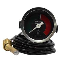 Indicador temperatura óleo 52mm 2,5mt 5/8x18 caixa de transmissão fiat allis ad7b massey 250