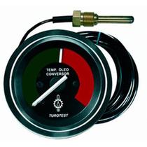 Indicador temperatura óleo 52mm 3mt 5/8x18 caixa de transmissão 140 d4 d6 d7 d8 s