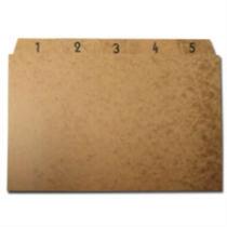 índice para Fichário 1 a 31 5X8 Cartão KRAFT índice para Fichário 1 a 31 5X8 Cartão KRAFT