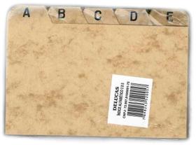 Índice Para Fichário 3x5 Delucas Índice Para Fichário 3x5 Delucas
