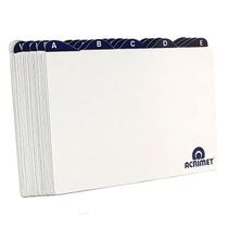 Índice para Fichário de Mesa A/Z 6''x9'' - Acrimet Índice para Fichário de Mesa A/Z 6''x9'' - Acrimet