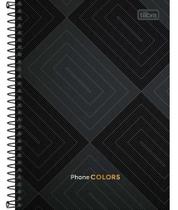 Índice Telefônico 13,9 x 21,0 de Mesa 39 Folhas Phone Colors PRETO - TILIBRA
