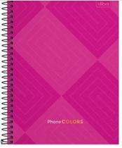 Índice Telefônico 13,9 x 21,0 de Mesa 39 Folhas Phone Colors ROSA - TILIBRA