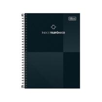Índice Telefônico 139mm x 210mm Colors Preta - Tilibra