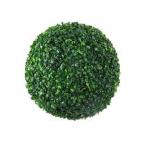 Indoor ou Outdoor Artificial Grass Dome, Simulação Leave Grass Ball, Eco-friendly Verde, 40cm