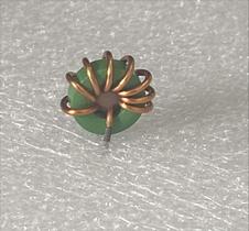 Indutor Bobina Toroidal Fio De Cobre 8 Voltas 0.3 Kit 10 Pcs