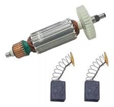 Induzido + E. Carvão P/ Esmerilhadeira Mga450/ Mga452 110v
