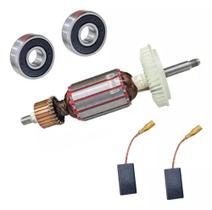 Induzido + E Carvão+ Rolam P/ Esmerilhadeira Bosch 1800 220v