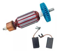 Induzido + E. De Carvão P/ Serra Mármore Gdc 34 /1551.1 220v