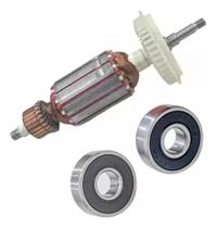 Induzido + Rolamento P/ Esmerilhadeira Bosch 1375 220v Induzido + Rolamento P/ Esmerilhadeira Bosch 1375 220v