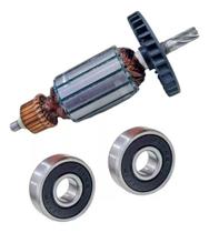 Induzido + Rolamentos Para Serra Circular Makita 5806h 110v