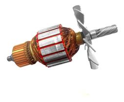Induzido Rotor Compatível Serra Circular Profissional Elétrica Bosch 1573 / GKS 7 1/4 220v