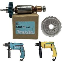 Induzido rotor e engrenagem hp1640 hp1640 220v - makita Induzido rotor e engrenagem hp1640 hp1640 220v - makita
