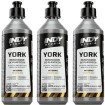 INDY STUDIO Renovador de Plásticos YORK 500mL 3 unidades