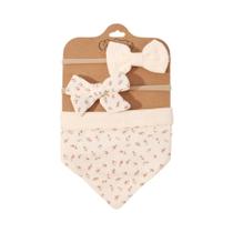 Infantil Menino Menina Musselina Algodão Babador Conjunto Triângulo Saliva Toalha Arcos Bandana