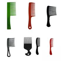 Infinitos Cachos Kit Com 7 Pentes Para Todos os Tipos de Cabelos Cacheados Martini Linha Premium