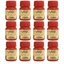 Infinity 12 500mg Kit com 50 Unidades 12 Cápsulas Suplemento Alimentar