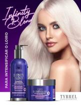 Infinity Blond Tyrrel Matizador Shampoo e Máscara Infinity Blond Tyrrel Matizador Shampoo e Máscara