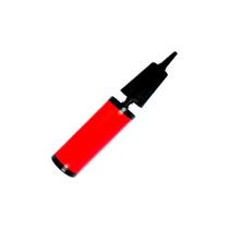 Inflador a Ar Bomba Manual para Balão - Vermellho - 1 unidade - Partiufesta - Rizzo