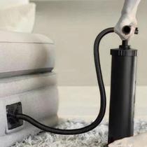 Inflador Bomba de Ar Manual Para Colchão Inflável Piscina Bóia Bolas Ginástica Bote Móveis Brinquedos Infláveis Enchedor