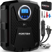 Inflador de Pneus FORTEm 150 PSI - 110V AC/12V DC com Medidor Digital Inflador de Pneus FORTEm 150 PSI - 110V AC/12V DC com Medidor Digital