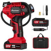 Inflador de Pneus Portátil AVID POWER 20V - Compressor de Ar 100PSI