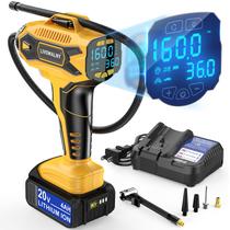 Inflador de Pneus Sem Fio Dewalt 20V - Compressor de Ar com Bateria