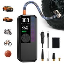 Inflador de Pneus WEOLULI 150 PSI Sem Fio 6000mAh Dupla Alimentação