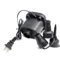 Inflador Elétrico 110V com 3 Bicos Bomba de Ar Rápida para Colchão e Boia