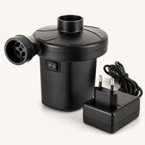 Inflador Elétrico Bomba Ar 12V 110V 220V Colchão Boia Inflador Elétrico Bomba Ar 12V 110V 220V Colchão Boia