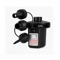 Inflador Elétrico Portátil 220V com 3 Bicos para Colchões Boias Piscinas