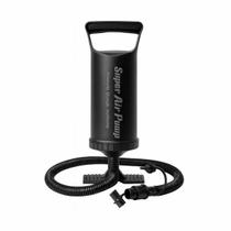 Inflador Manual Ação Dupla 30cm para Colchão, Piscina e Infláveis com 3 Bicos Inflador Manual Ação Dupla 30cm para Colchão, Piscina e Infláveis com 3 Bicos